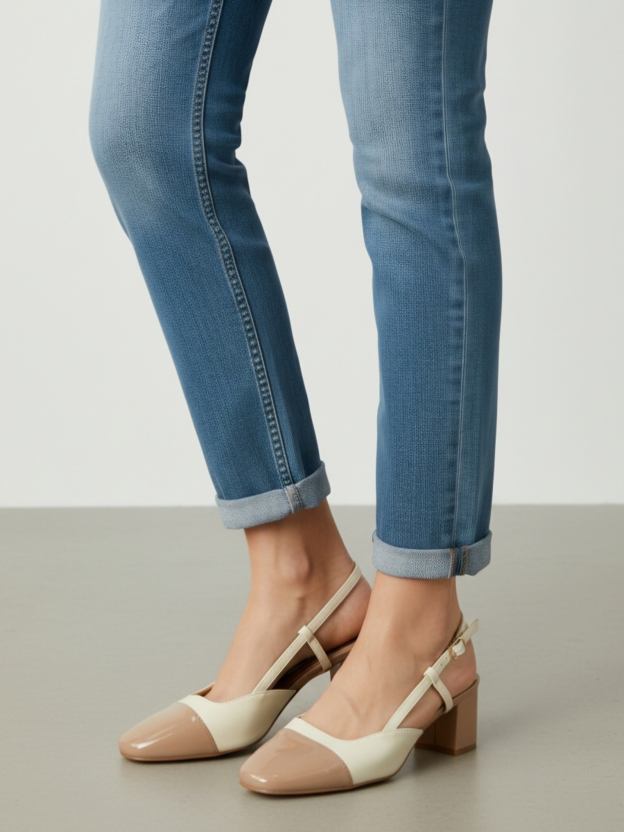 Two tone nude