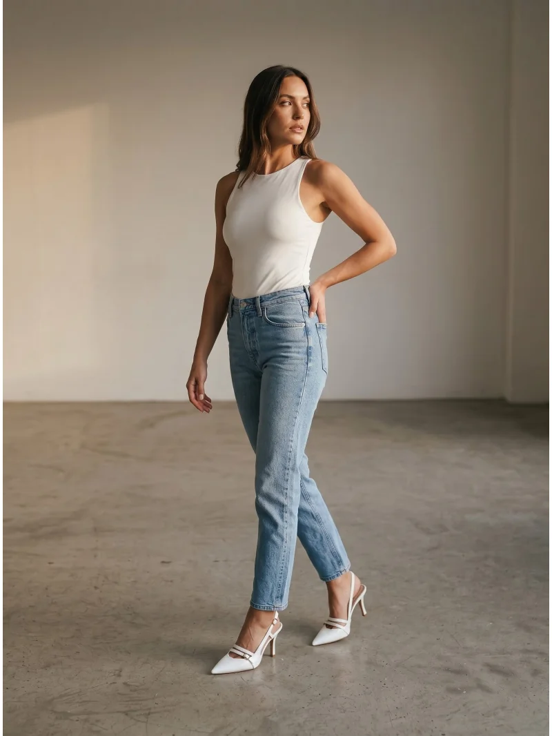 Décolleté bianco 2