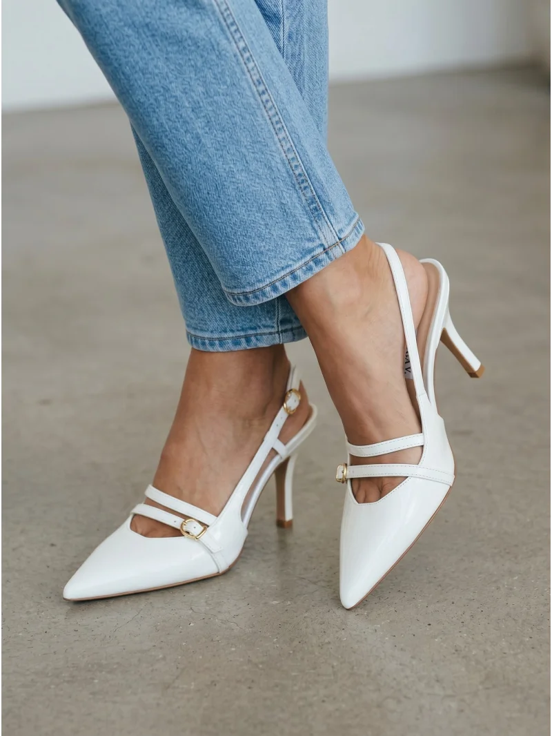 Décolleté bianco