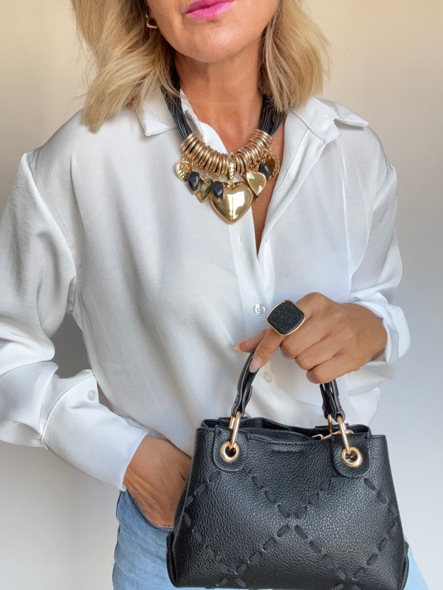 Collana cuori pendenti