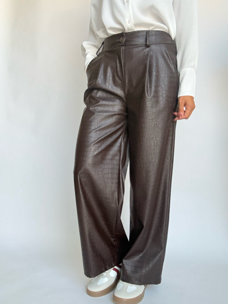 Pantalone ecopelle