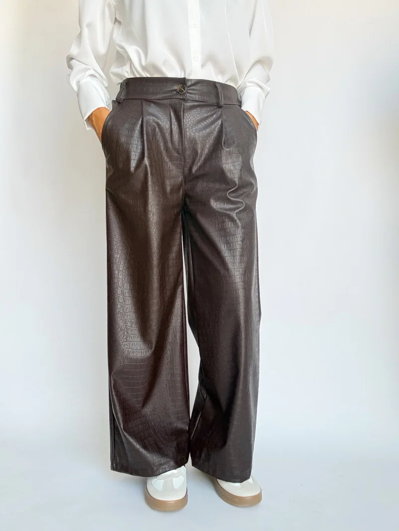 Pantalone ecopelle 2