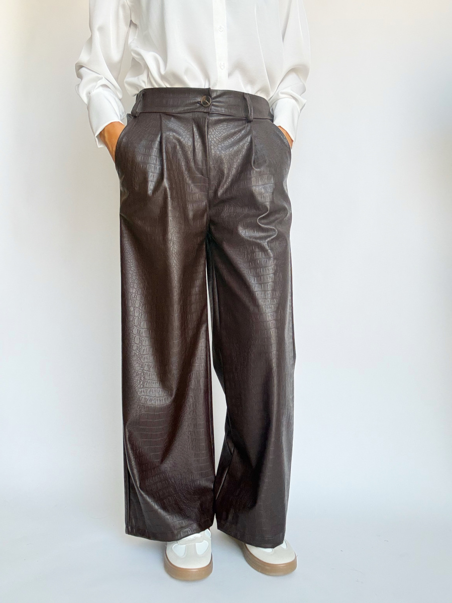 Pantalone ecopelle