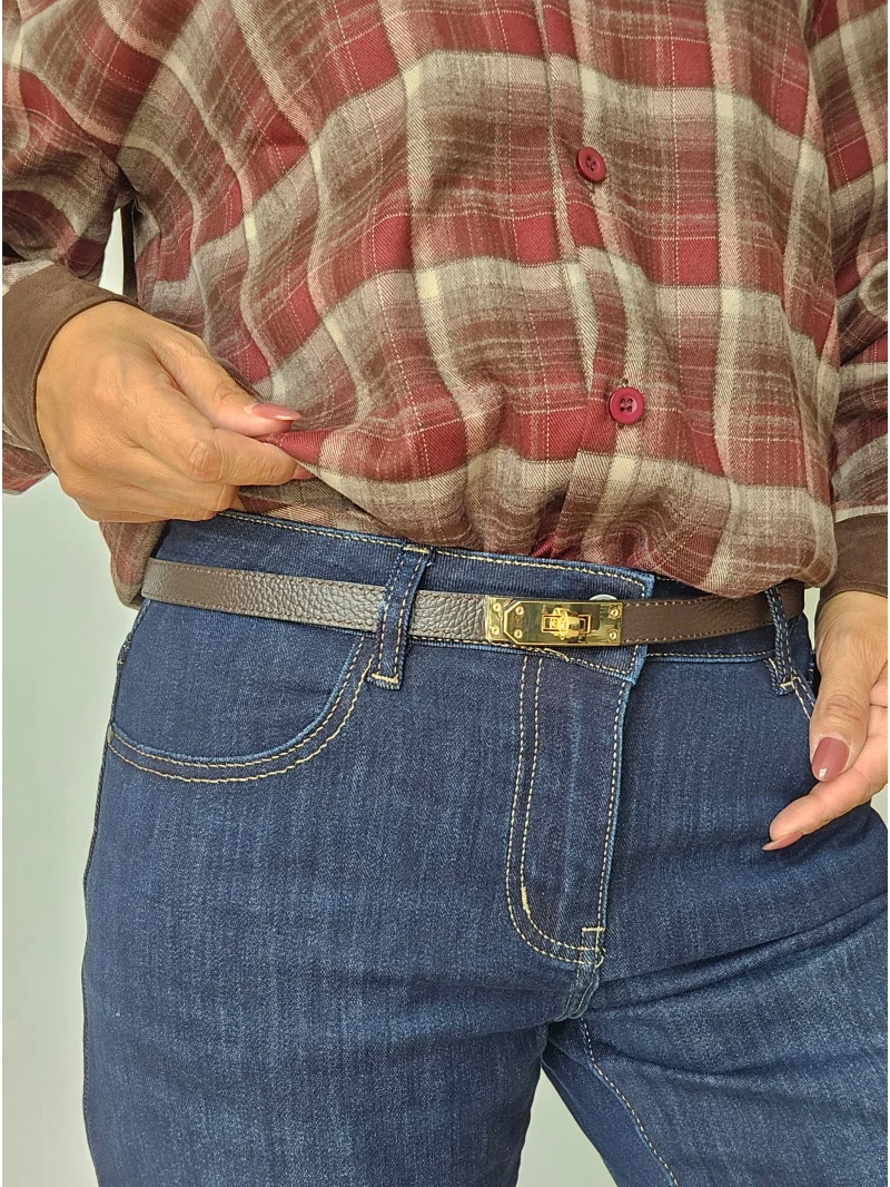 Cintura in pelle