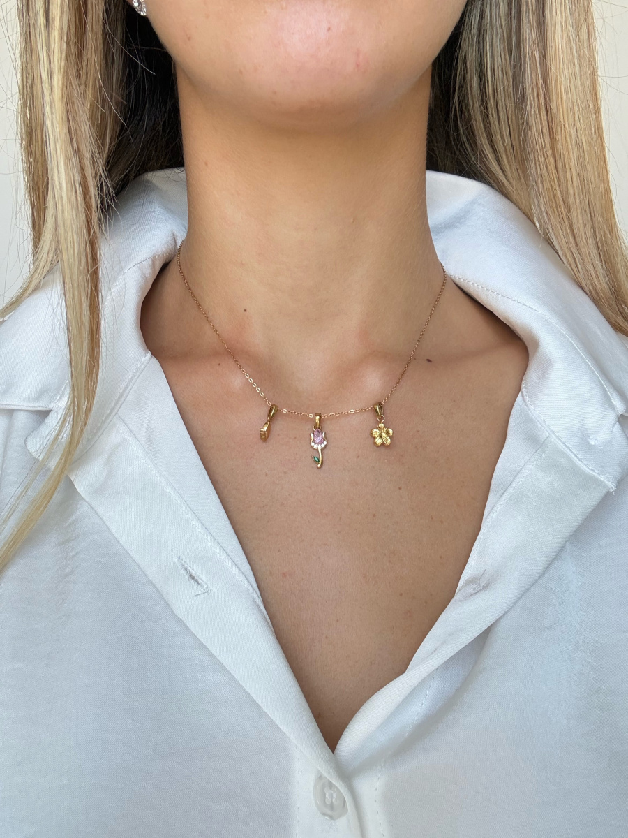 Collana rosa