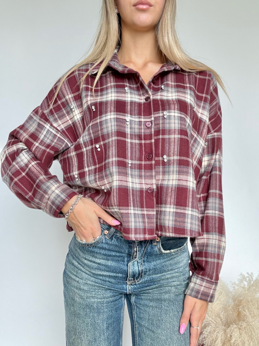 Camicia brillantini