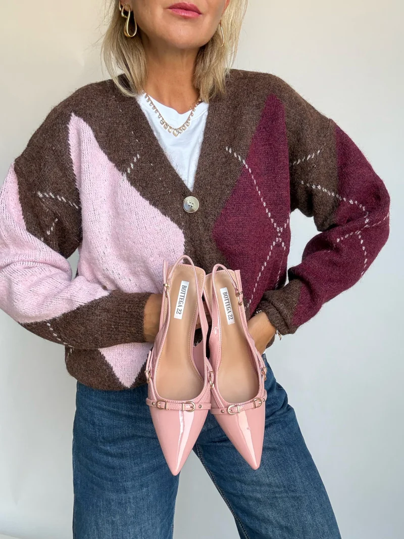 Cardigan rombi