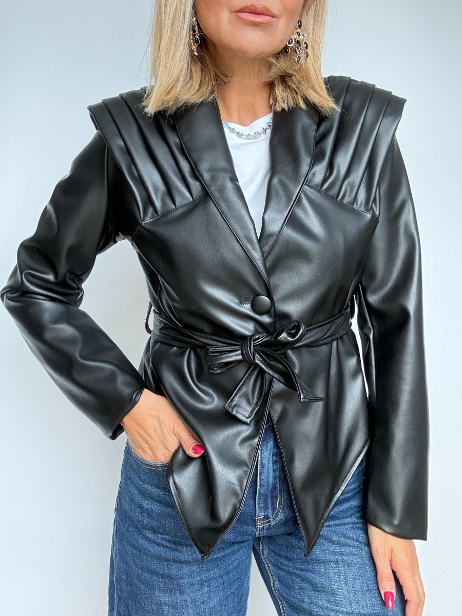 Giacca ecopelle Trend