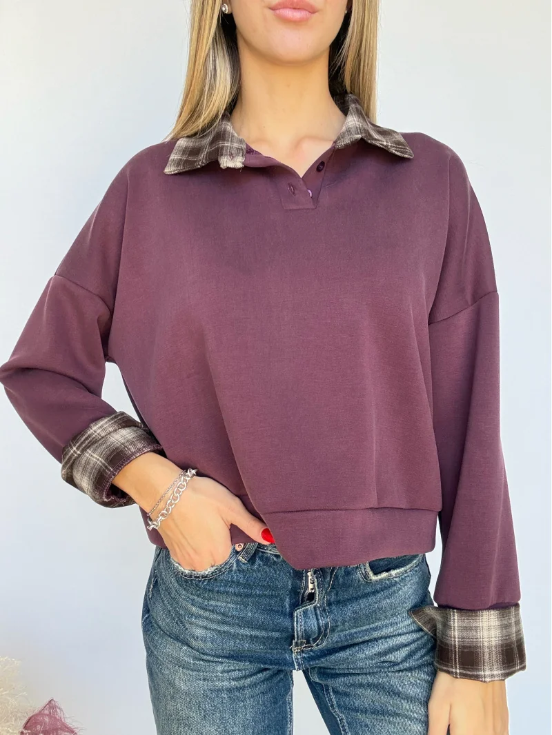 Felpa Bordeaux