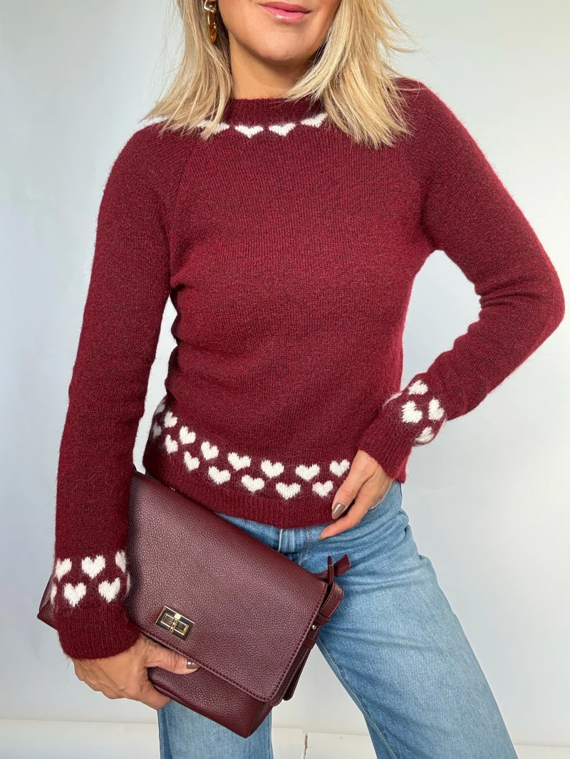 Maglione decorato