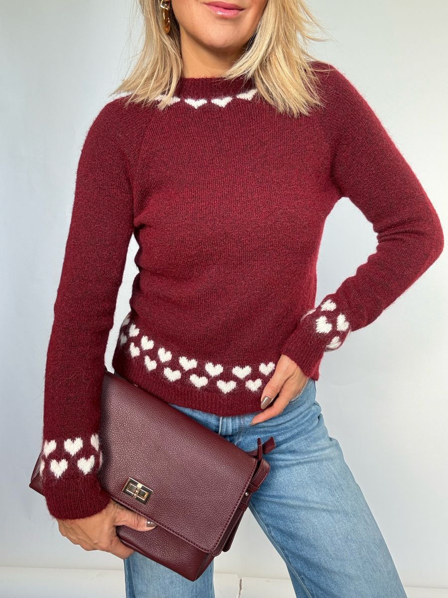 Maglione decorato