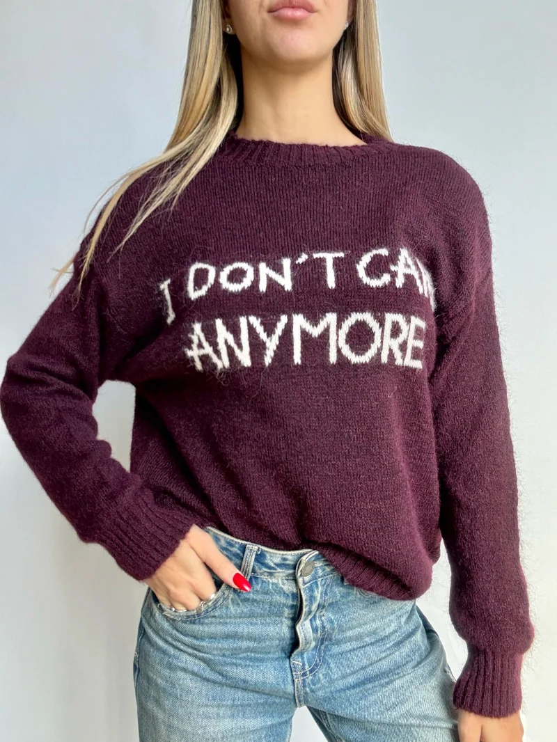 Maglione I don’t care