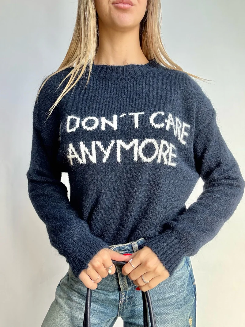 Maglione I don’t care 2