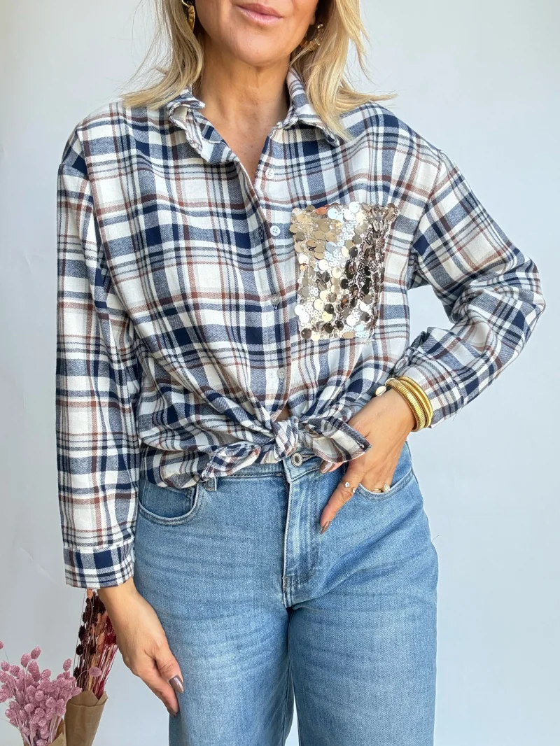 Camicia paiettes